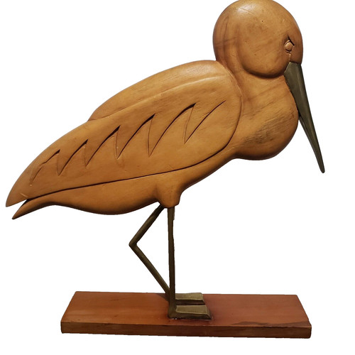 Statua scultura uccellino