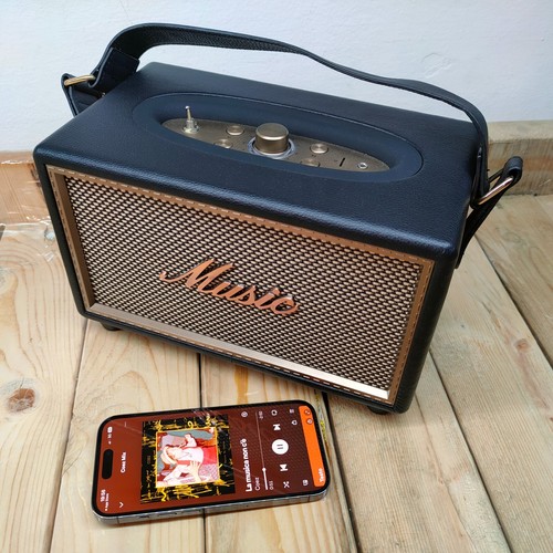 Potente cassa bluetooth pelle - cassa,