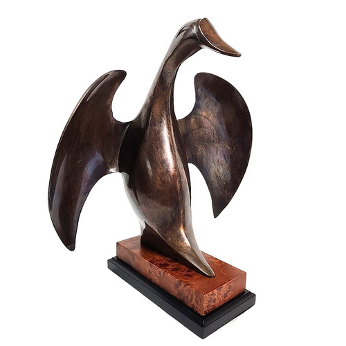 Statua anatra bronzo - , dolbi