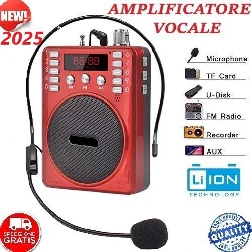 Amplificatore vocale portatile - vocale,