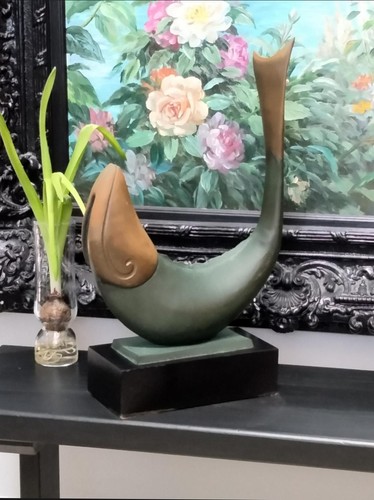 Statua pesce vintage - , in